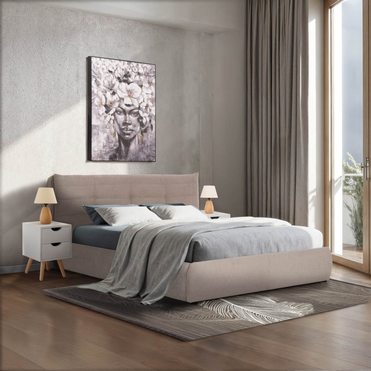 Κρεβάτι Διπλό Sandra - Image 2