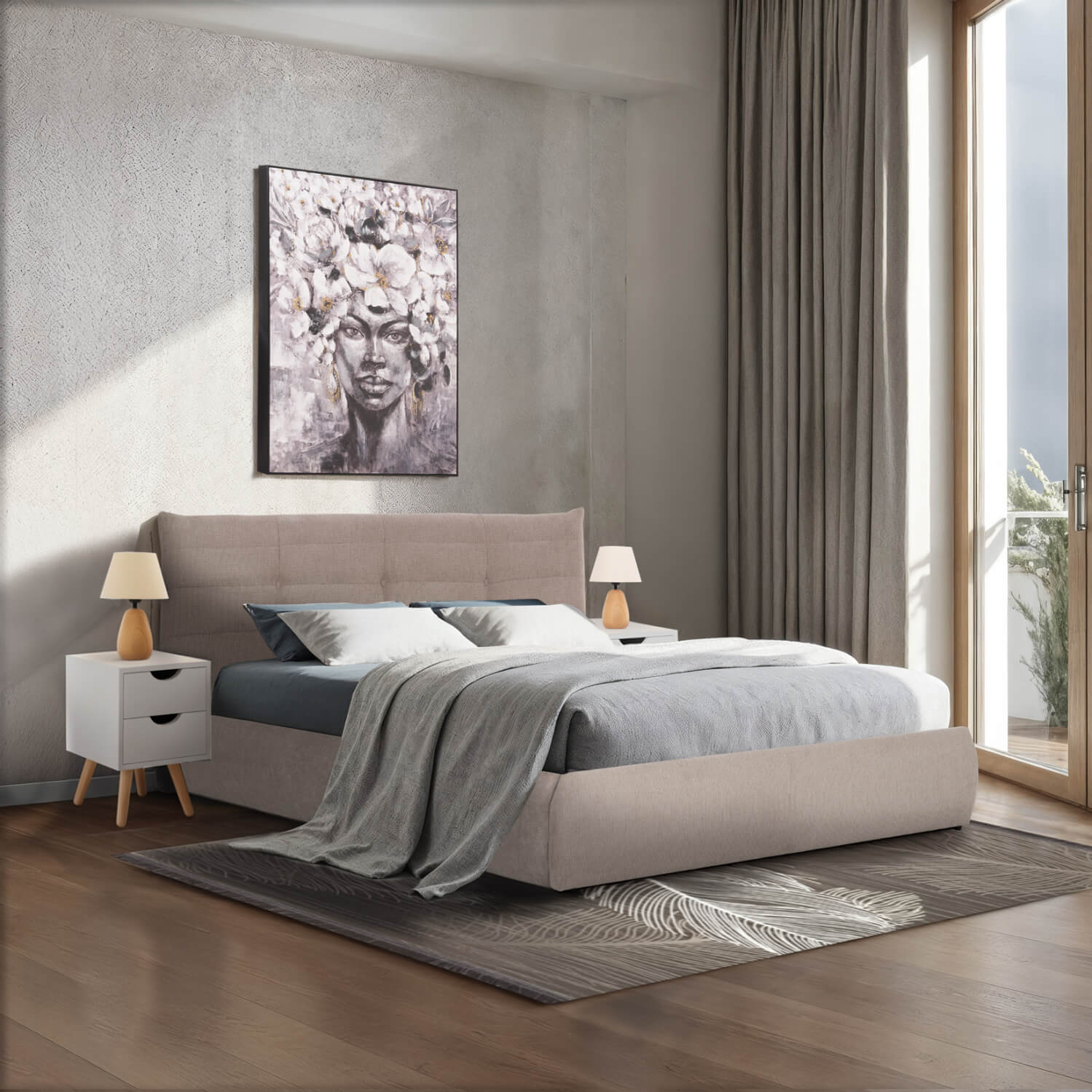 Κρεβάτι Διπλό Sandra - Image 2